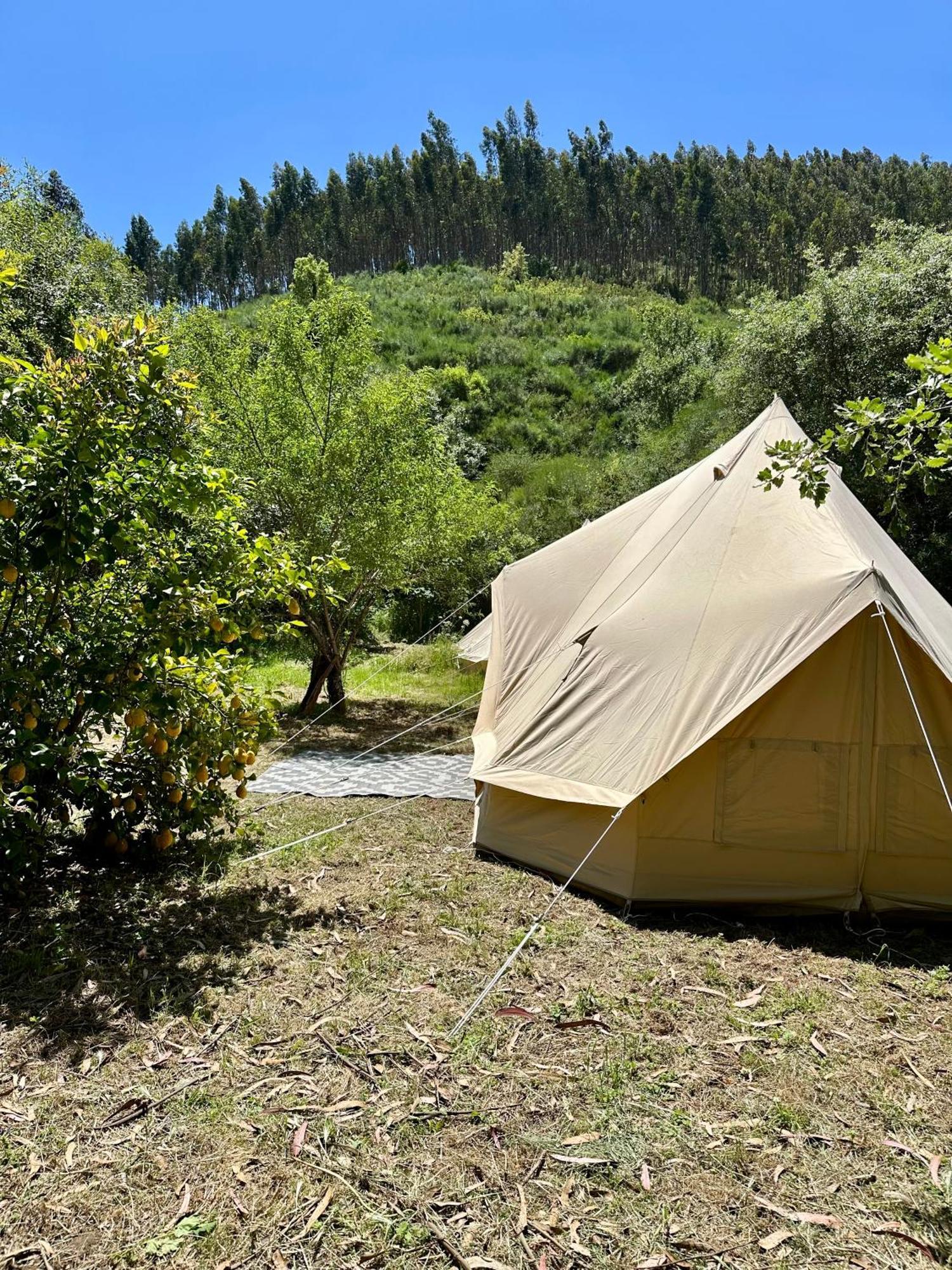 Giant Canvas Rental Tent Agro-Turismo Quinta Da Fonte Figueiro Dos Vinhos Exteriör bild